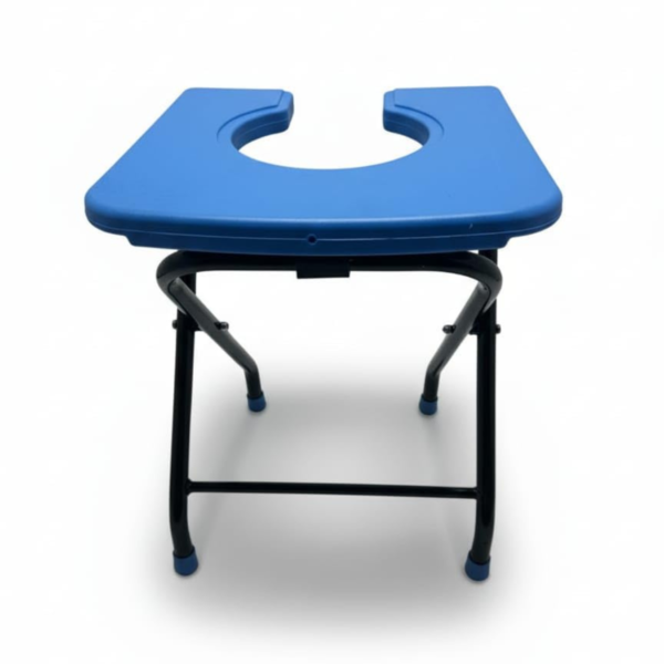 Folding Commode Stool (Portable Toilet Seat)